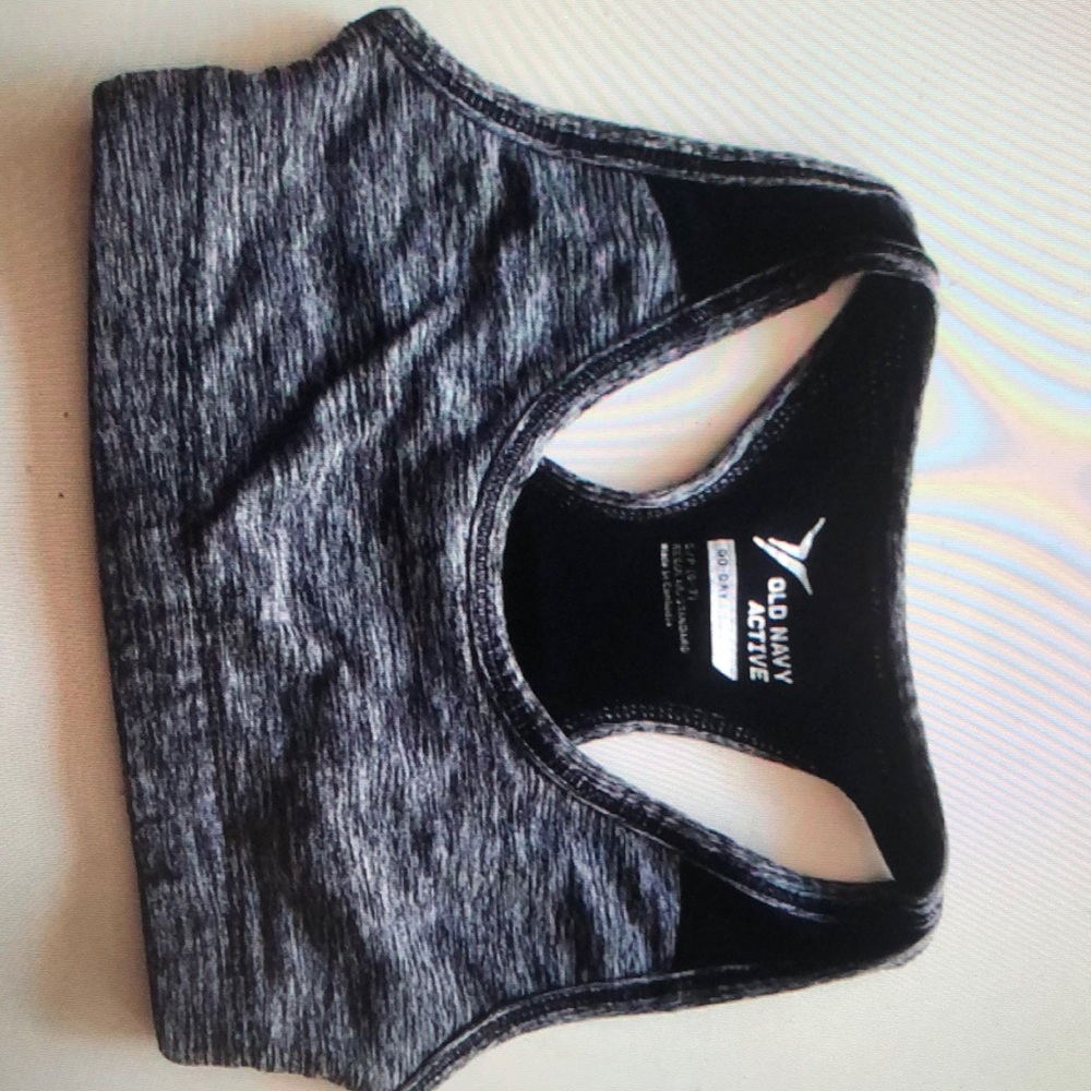 Old Navy Active Go Dry black sports bra small